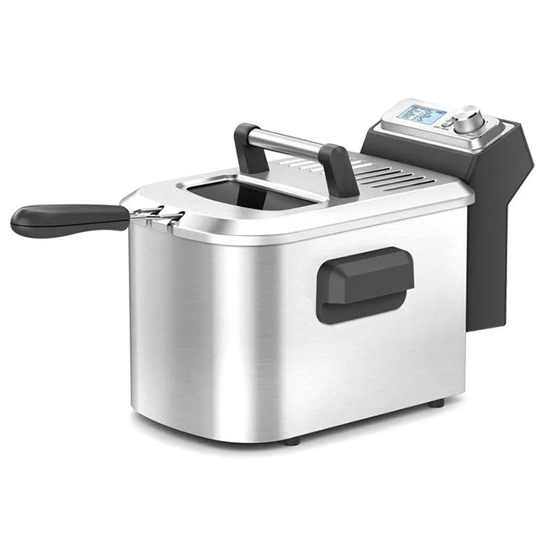 Brushed Stainless Steel Smart Fryer