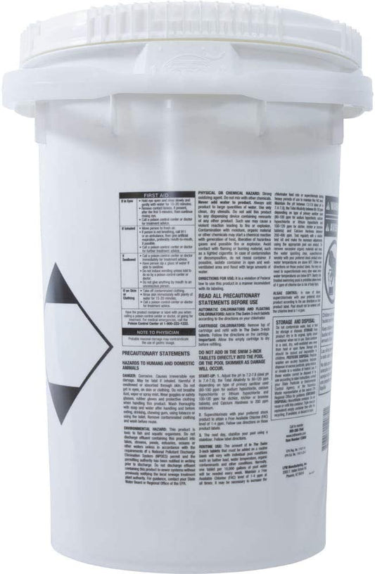 3 INCH CHLORINE TABLETS 50 LBS