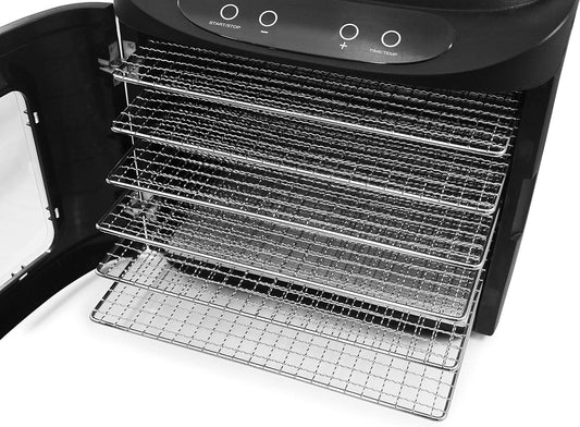 Programmable Adjustable Temperature Food Dehydrator