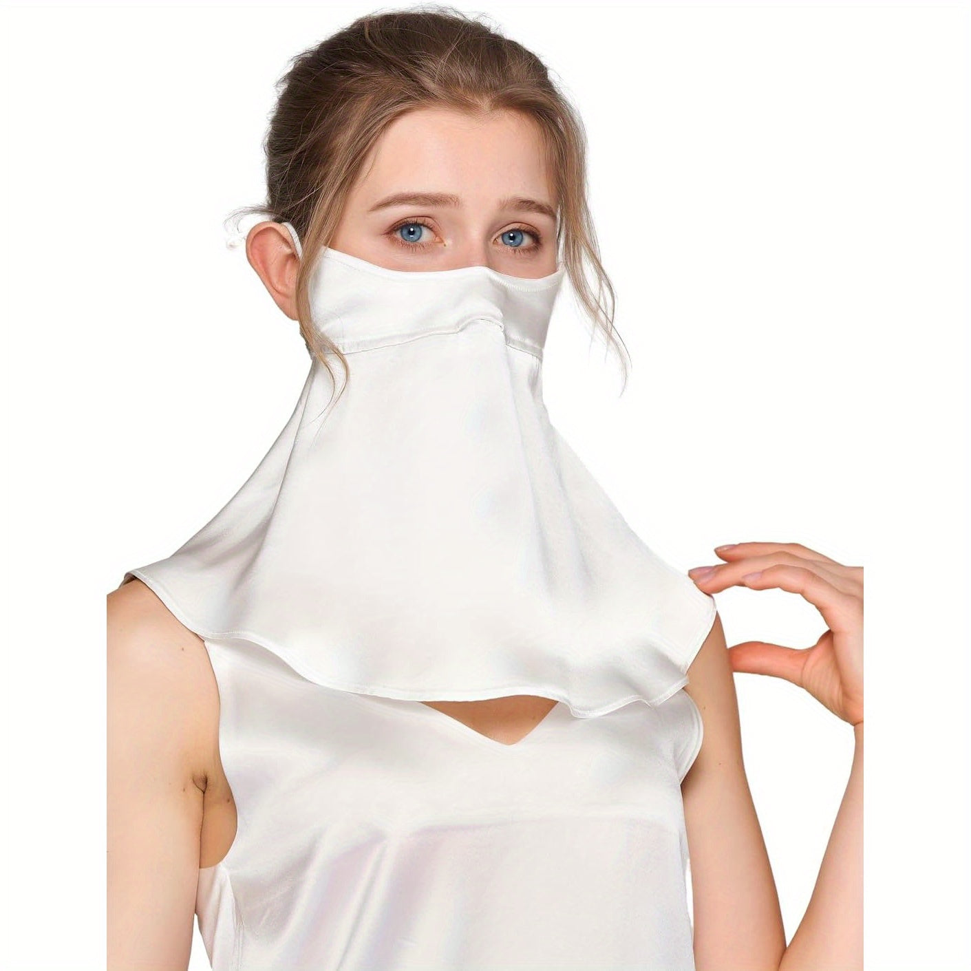 50+ Face Cover Breathable Sunscreen Reusable Face Scarf (Neck Gaiters)