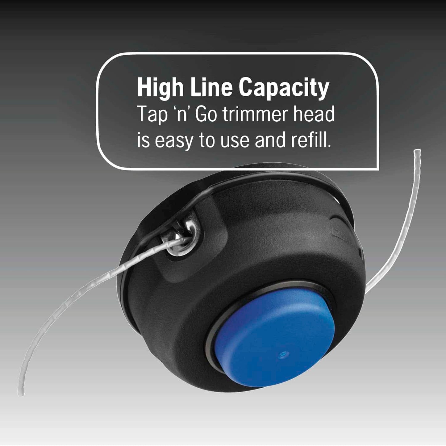 128LD Gas String Trimmer, 28-cc 2-Cycle, 17-inch Straight Shaft Gas String Trimmer with Tap 'n Go trimmer head