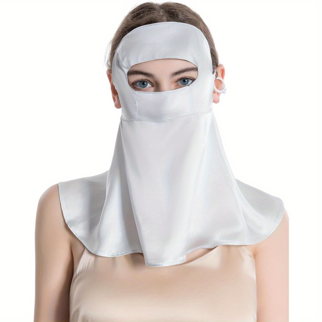 50+ Face Cover Breathable Sunscreen Reusable Face Scarf (Neck Gaiters)