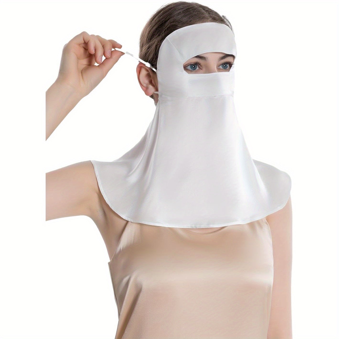 50+ Face Cover Breathable Sunscreen Reusable Face Scarf (Neck Gaiters)