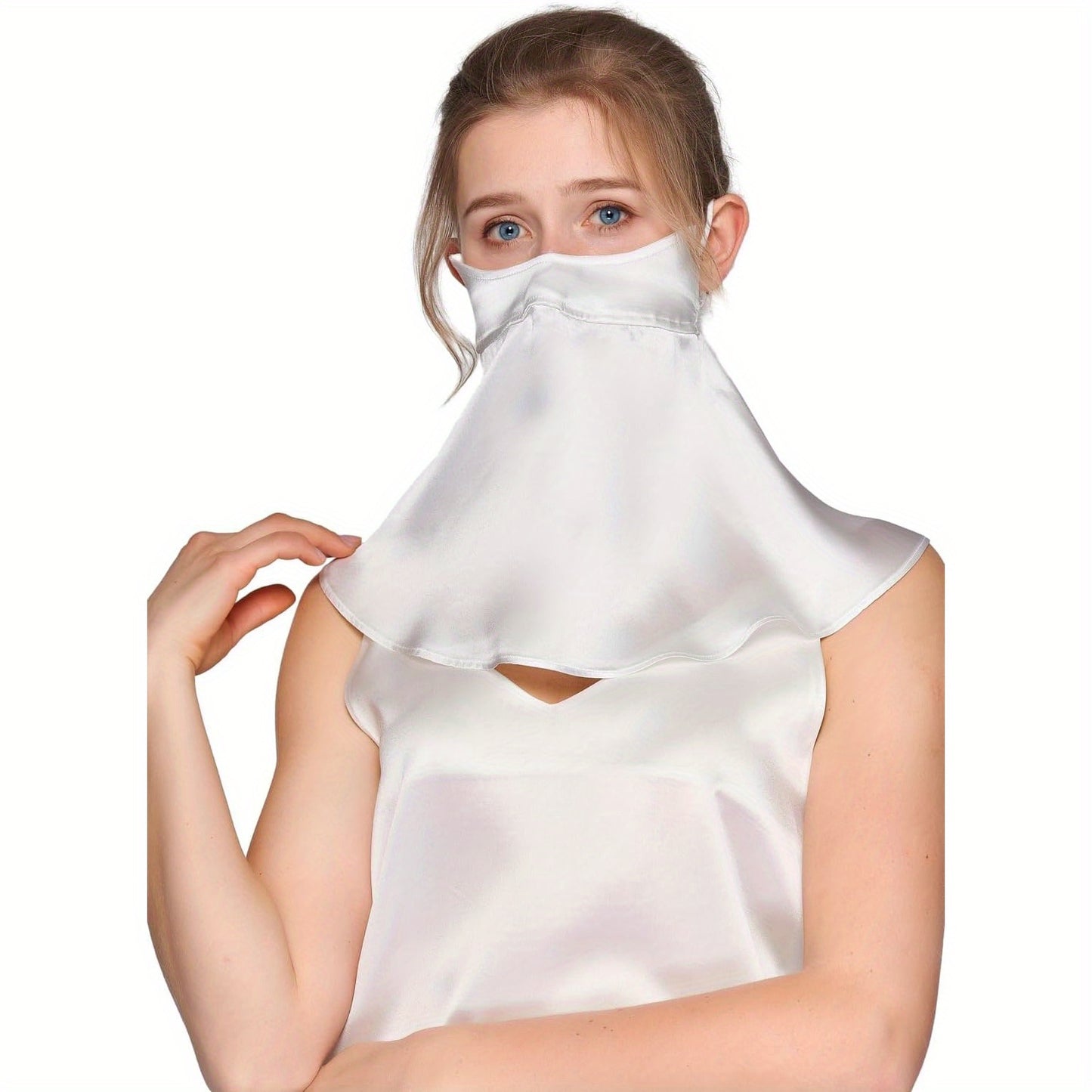 50+ Face Cover Breathable Sunscreen Reusable Face Scarf (Neck Gaiters)