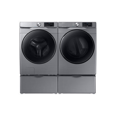 45 cu ft FrontLoad Washer  75 cu ft Electric Dryer – Platinum