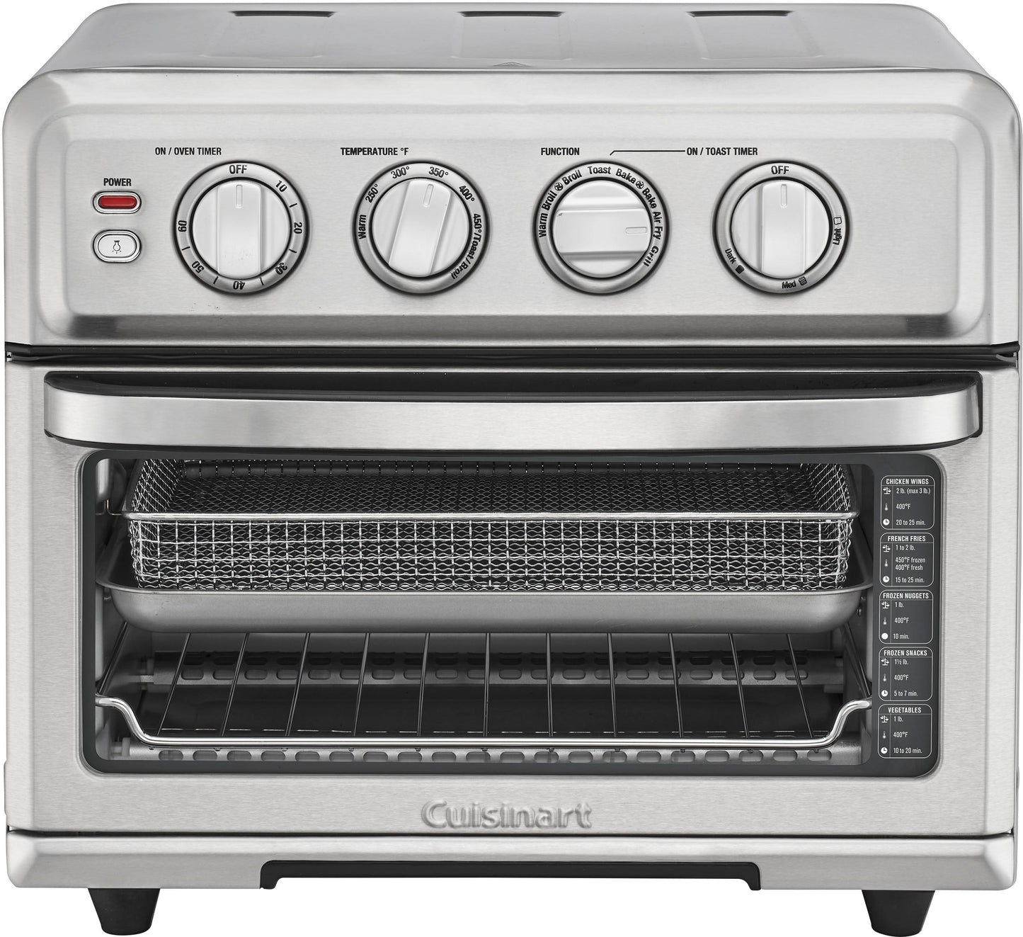 Cuisinart – Air Fryer Toaster Oven with Grill – Stainless Steel