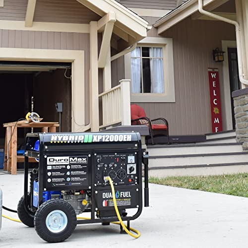 XP12000EH Dual Fuel Generator – 12,000W Gas/Propane, 457cc 4-Stroke Engine, EPA/CARB Compliant