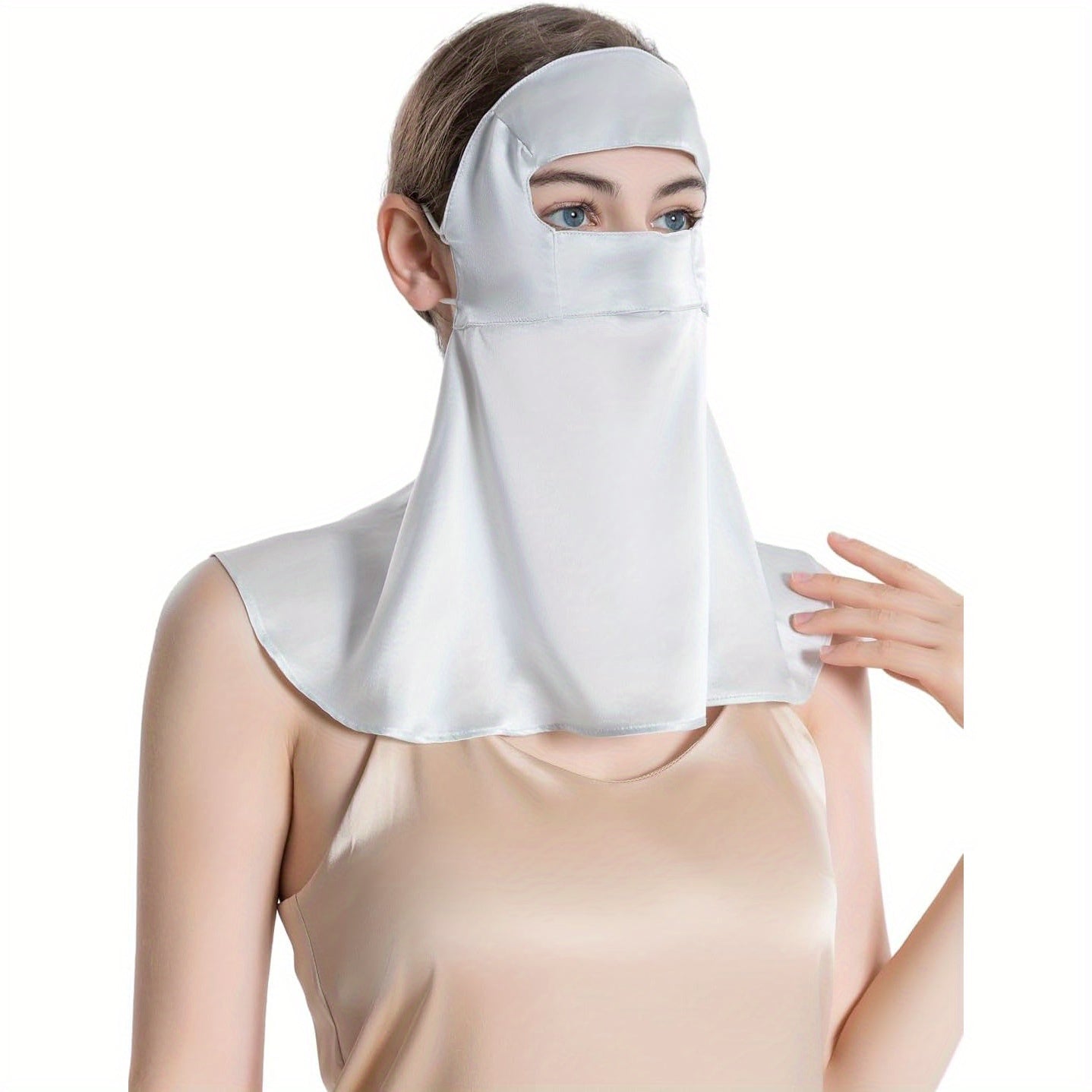 50+ Face Cover Breathable Sunscreen Reusable Face Scarf (Neck Gaiters)