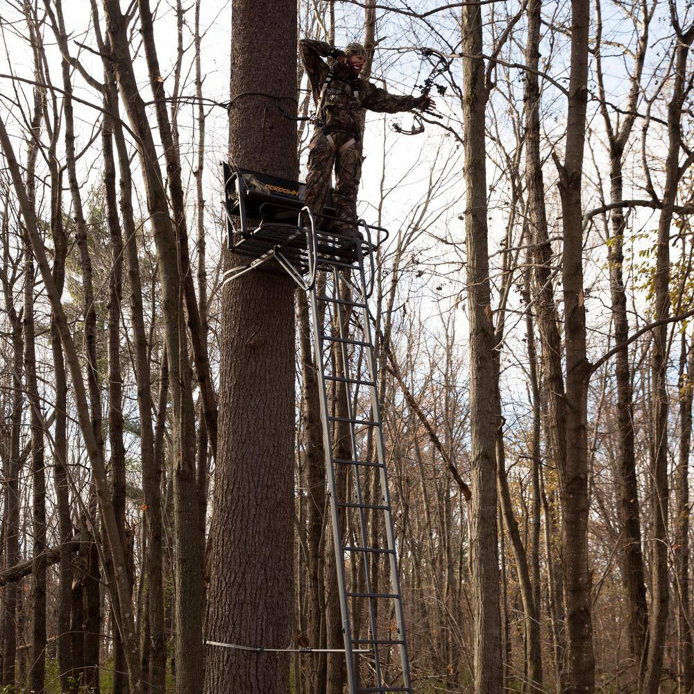 Lockdown 21 ft. 2-Man Ladder Treestand LD202E